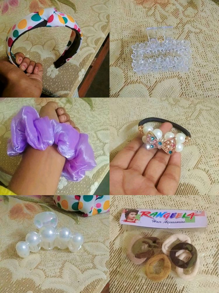 Here New With Tag 8 Hair Accessories...