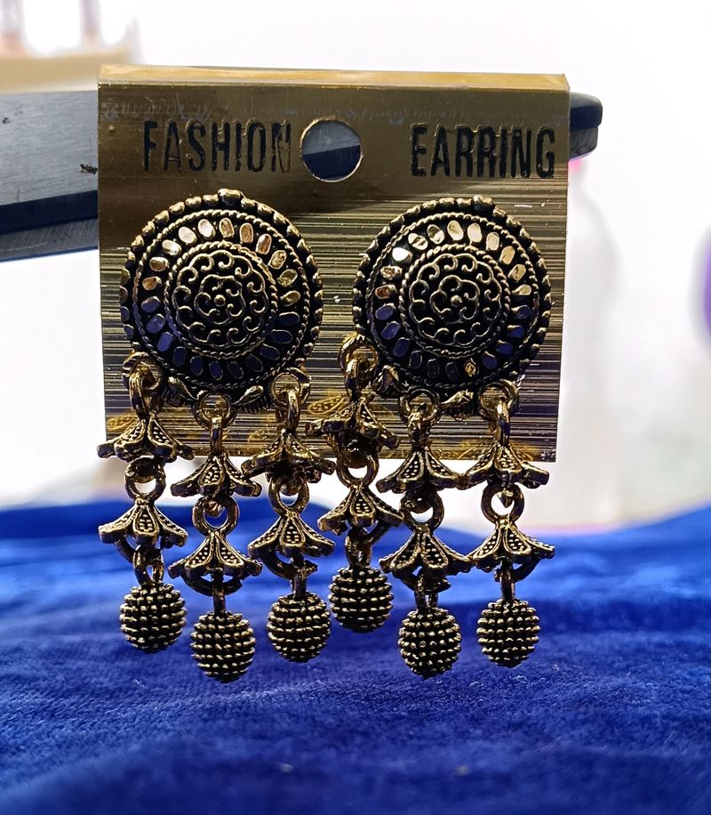 Oxidise Earring.