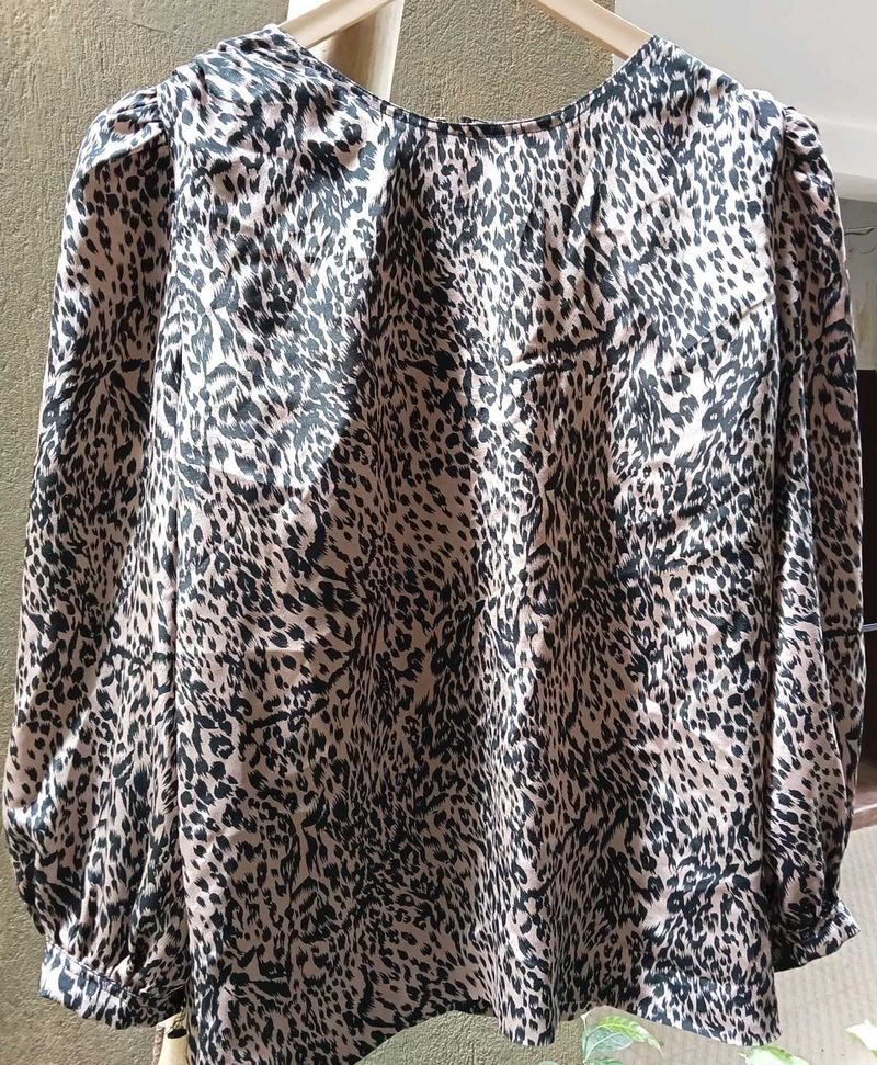 Animal Print Top