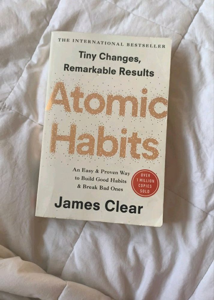 Atomic Habits By James Clear (Non Fiction Book)