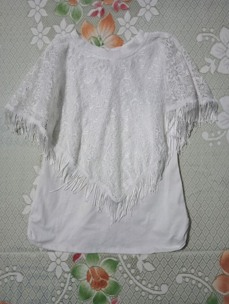 White Gorgeous Baby Girl Top