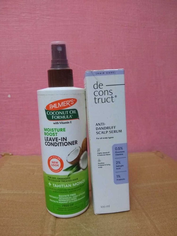 Palmer's Leave In Conditioner & Deconstruct Serum