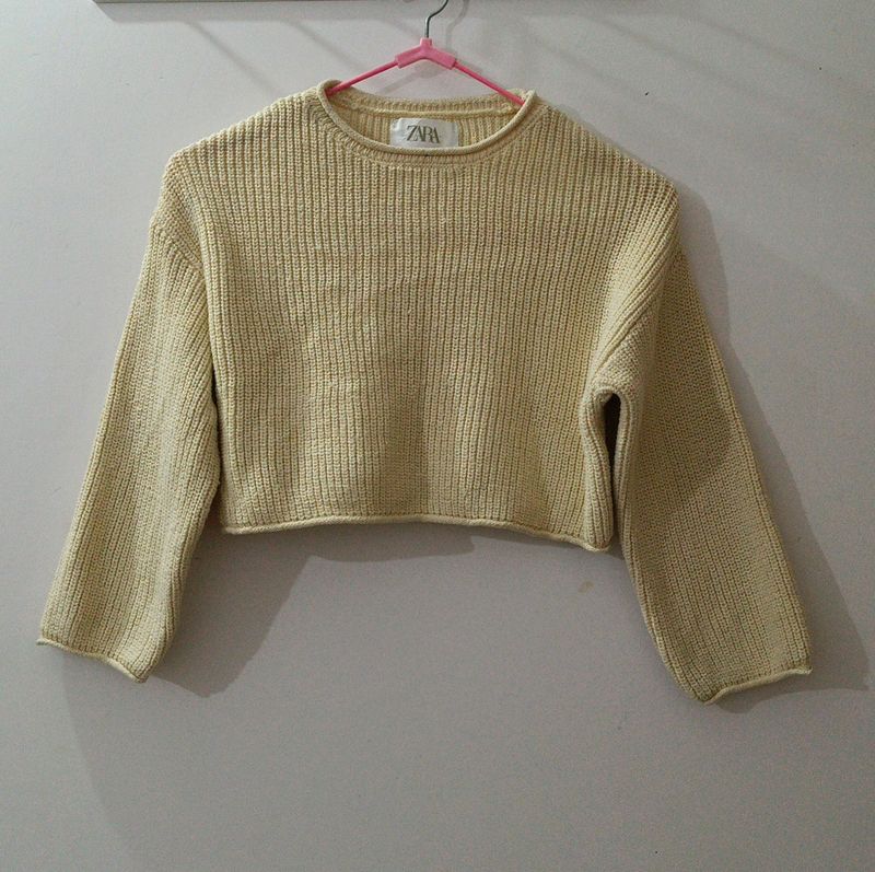 Zara Crop Sweater