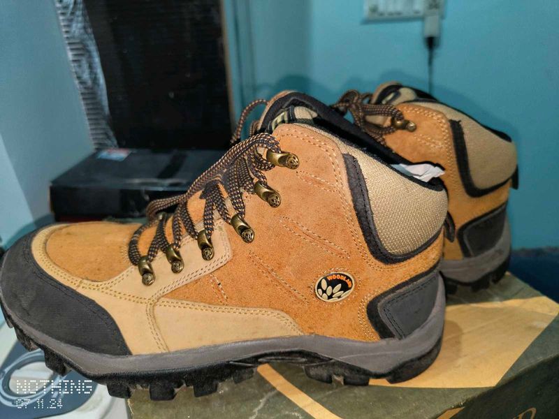 woodland boots new condition brown too comfortable