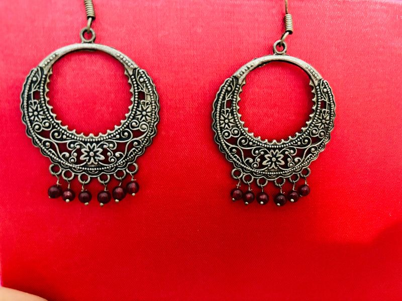 Oxidised Earrings