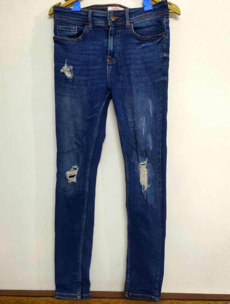 Lee Cooper Distressed Jeans