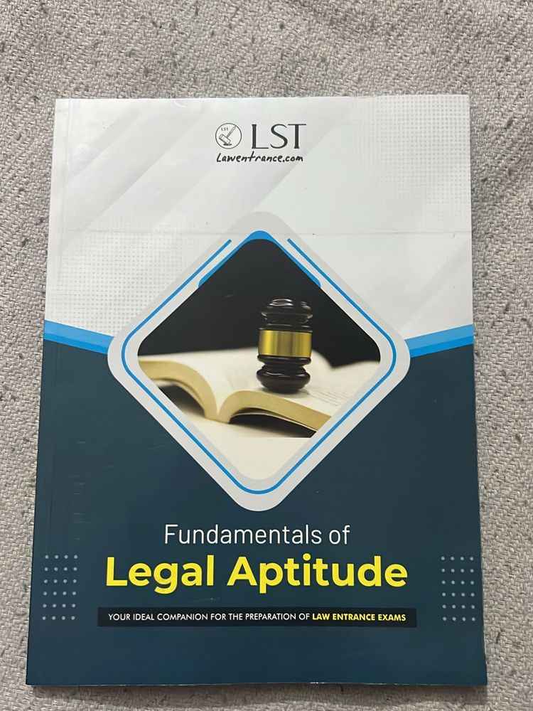 Law Entrance Test Book