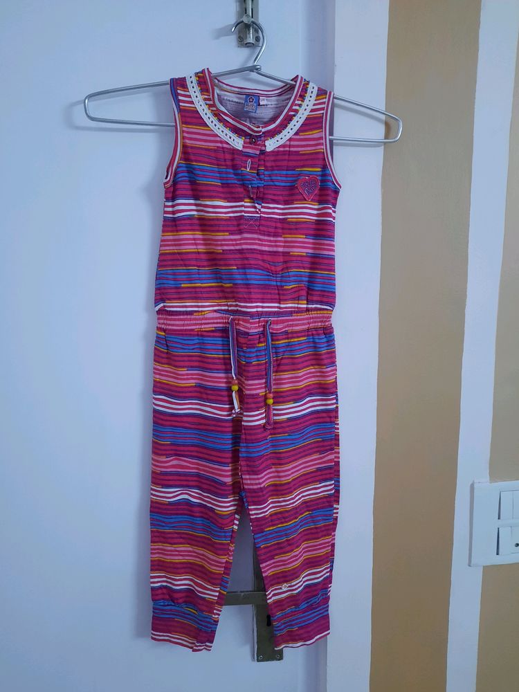 Magenta Jumpsuit