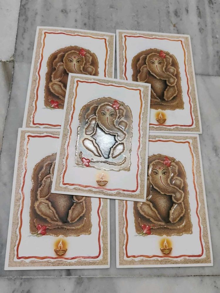 5 Ganeshji Cards