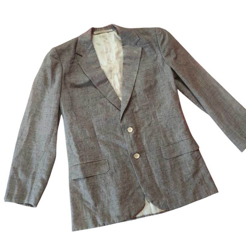 Men Grey Blazer