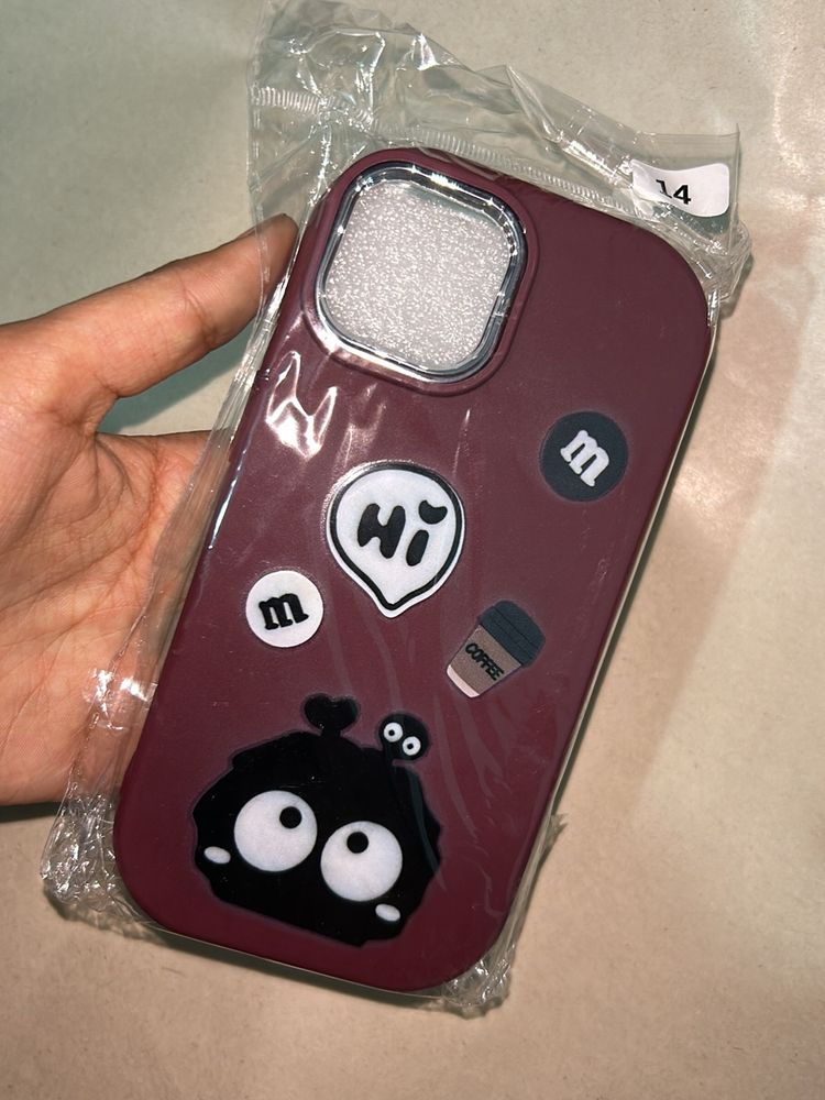 Cute Coffe Brown Iphone 13/14 Cover