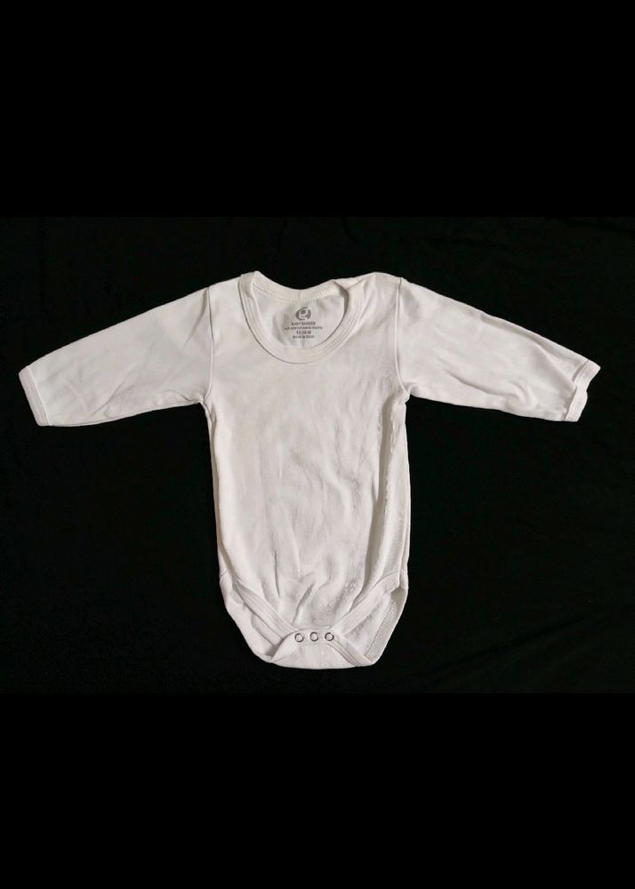 White Plain Onesie