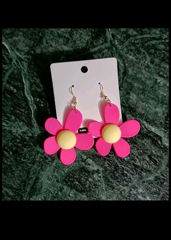 Korean Floral Earings