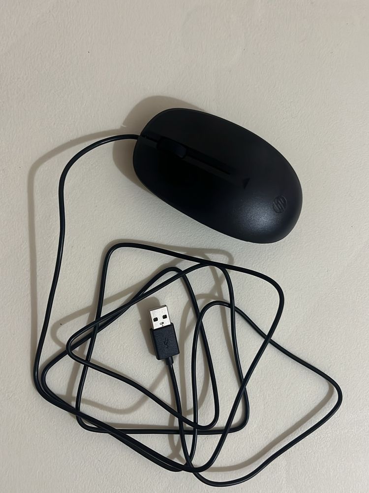 HP wired mouse