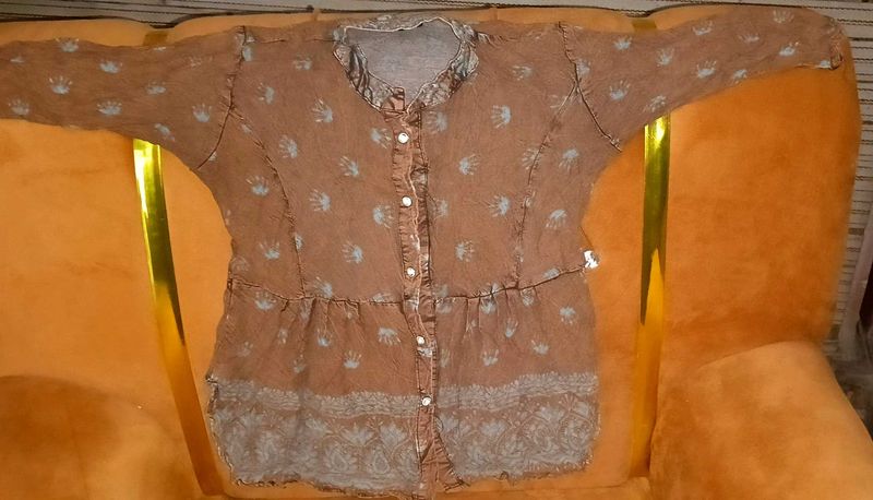 Girls Brown Colour Top 💗