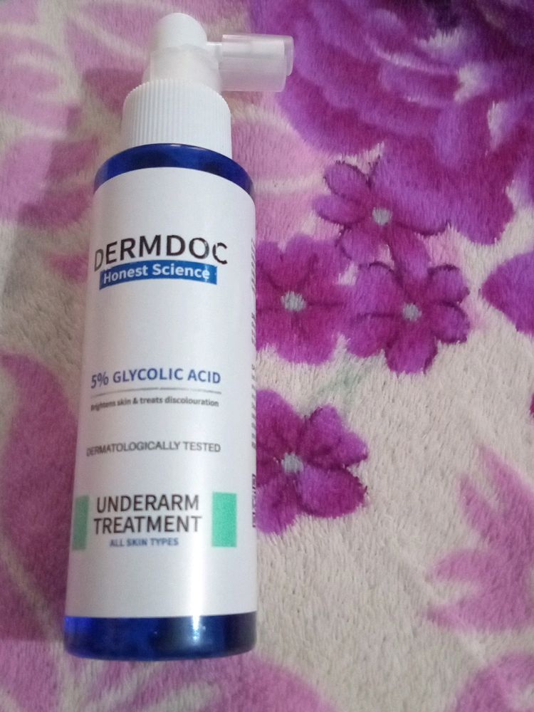 #dermdoc#5%glycolic acid #underarm Treatment