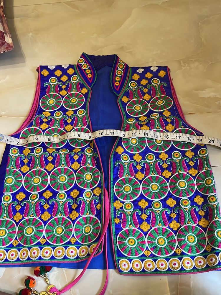 Garba Jacket Suit Set