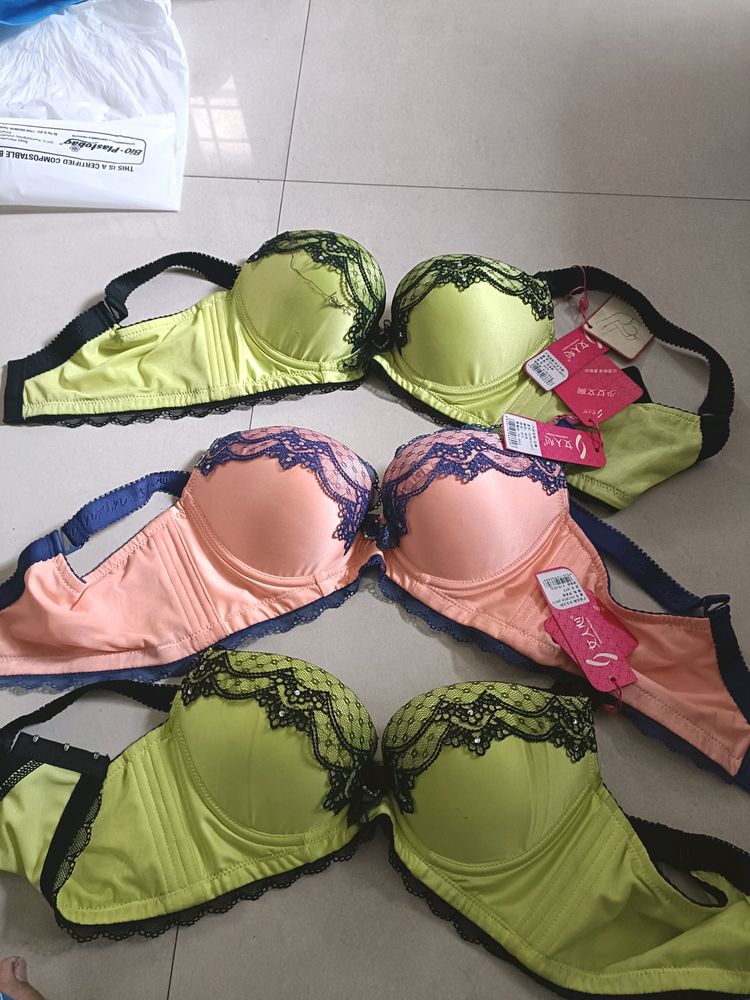 Combo Bra 3 Piece Set