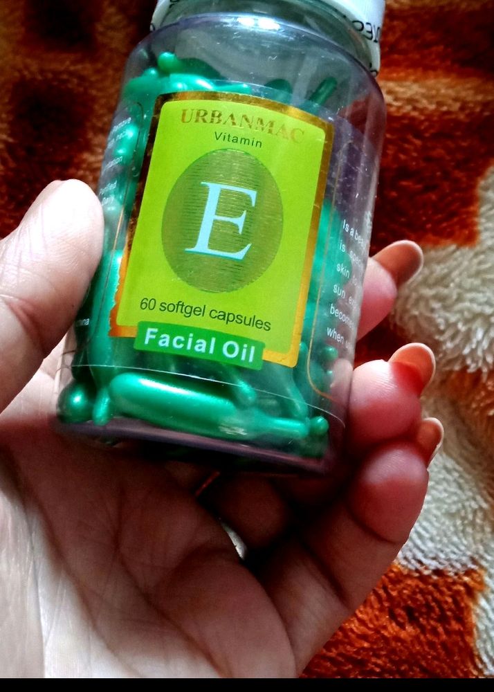 Vitamin E  Facial Capsule