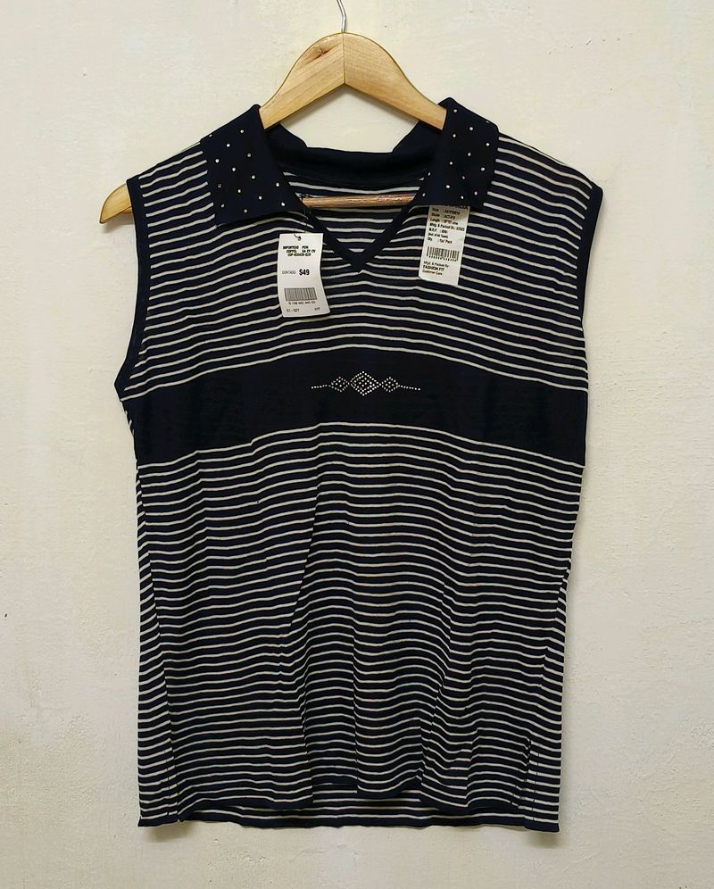 Trendy New Stripe Top For Women