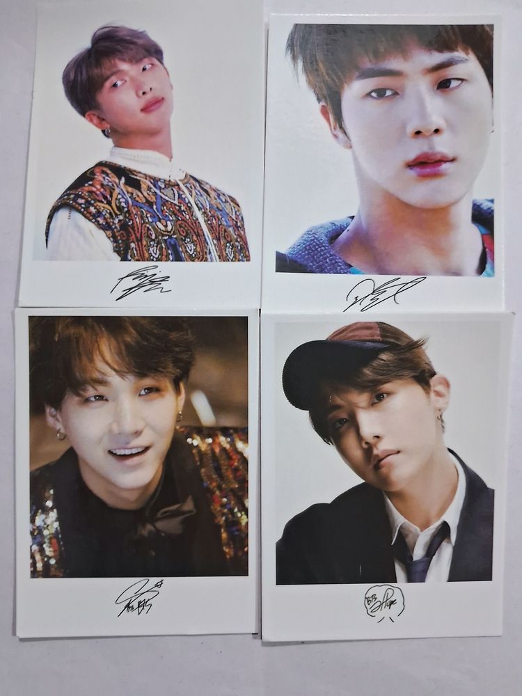 BTS Photocard