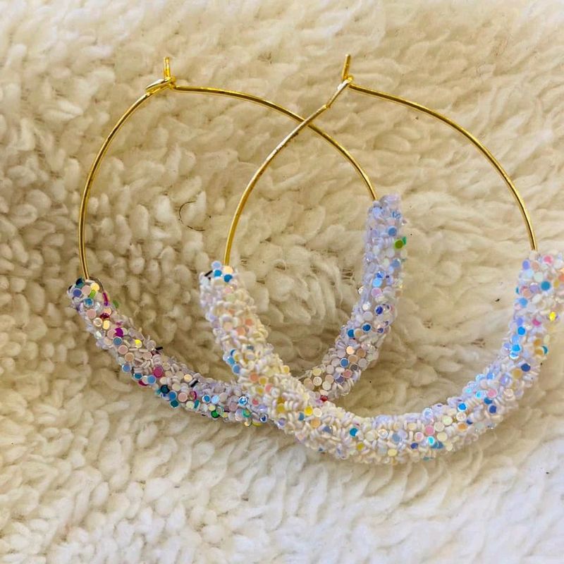 Combo Of 2 Chunky Hoop Earrings