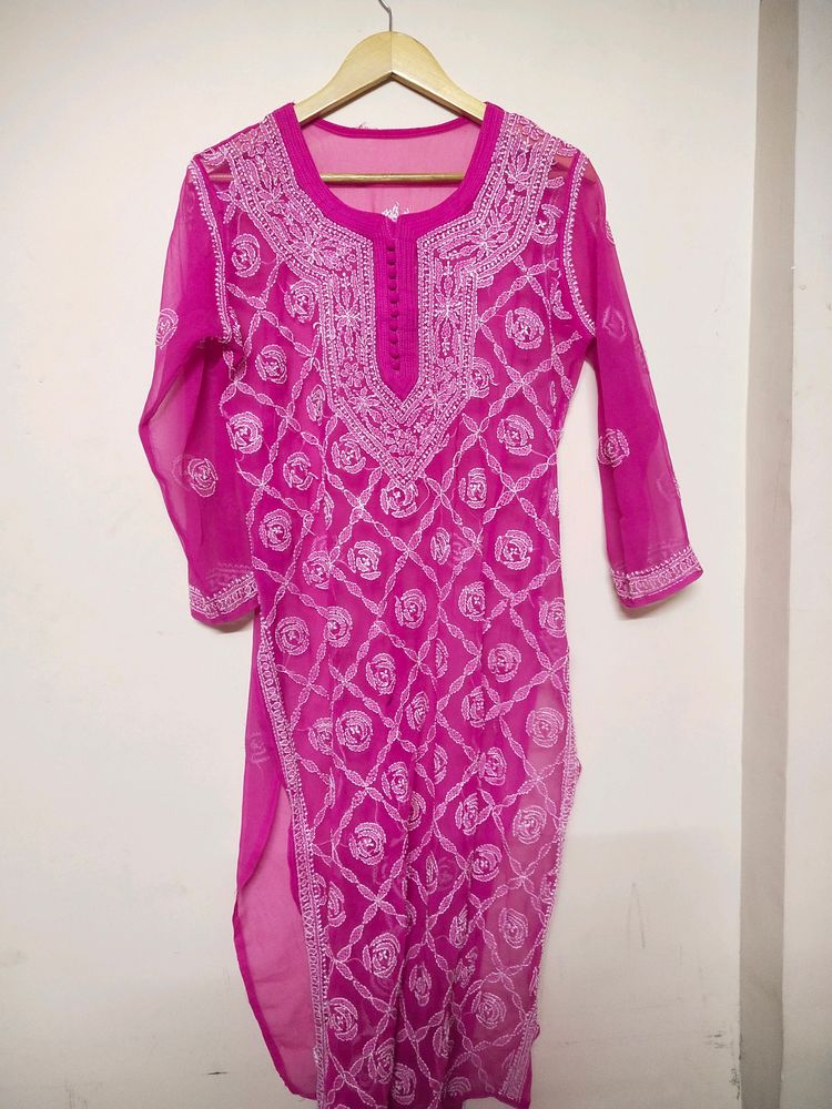 Rose Pink Kurti 🩷