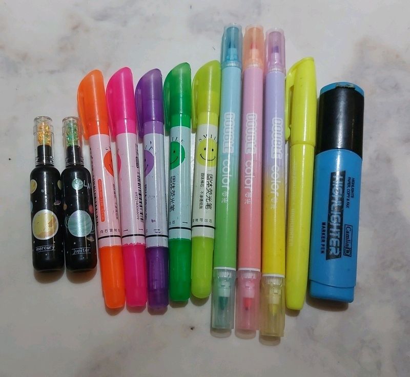 Mixed Bag Of Neon Highlighters