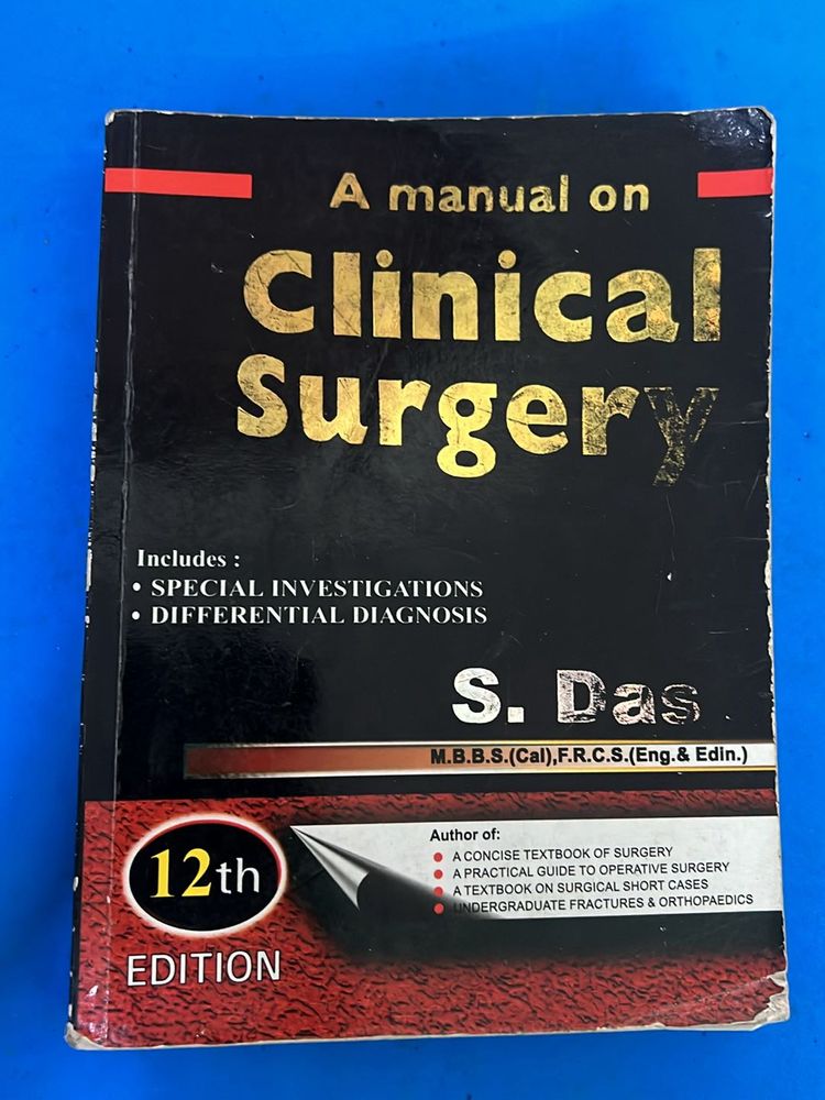 Clinical Surgery - S Das