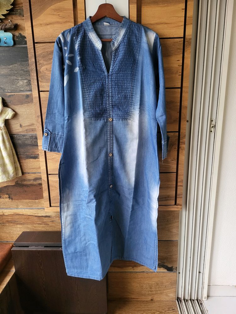 Denim Kurta For Women