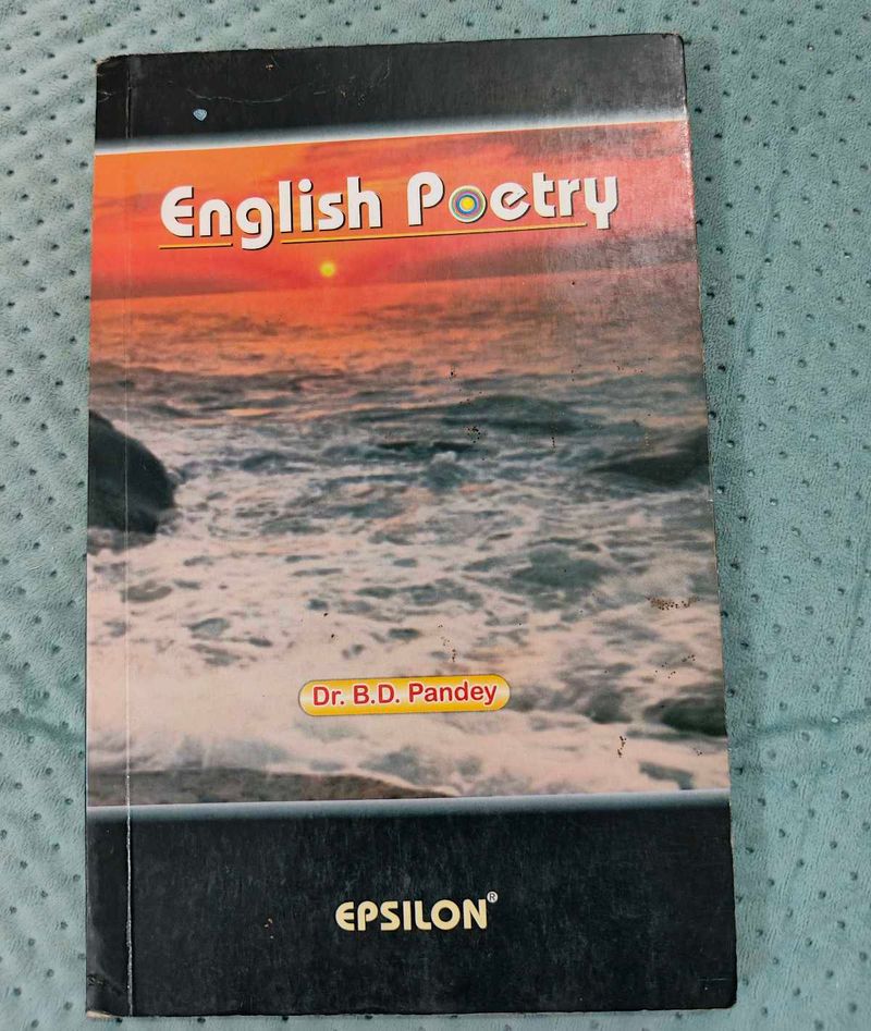 English Poetry By BD pandey