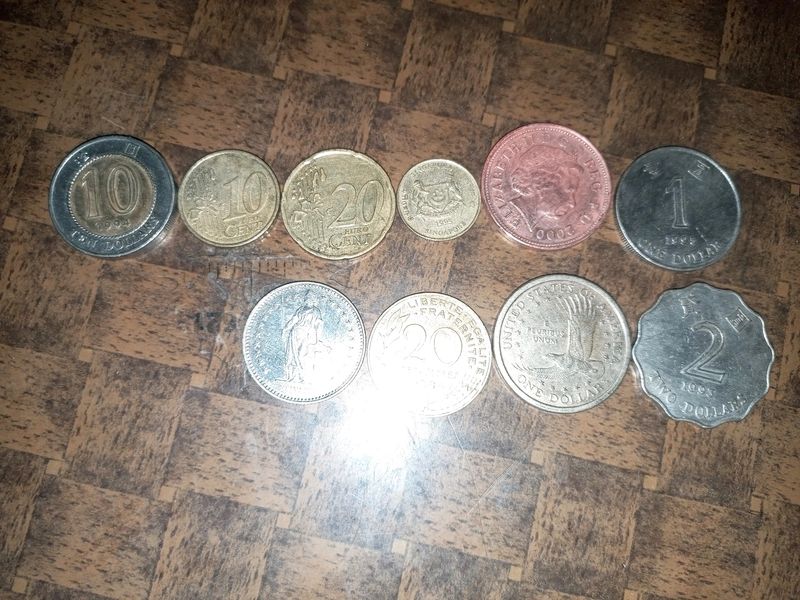 Different Country Coins