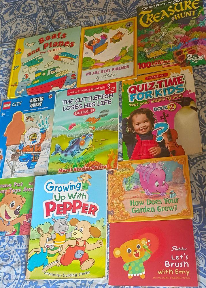 Combo Of 10 Story Books For Kids