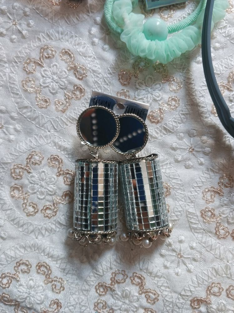 Beautiful Mirror Earrings