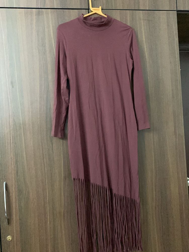 Sexy Dress With Fringe