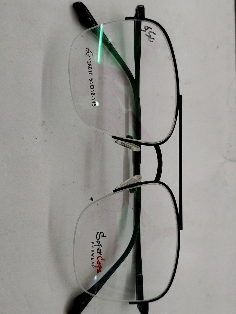 Metal Designer Frame With Blue Cut Lenses