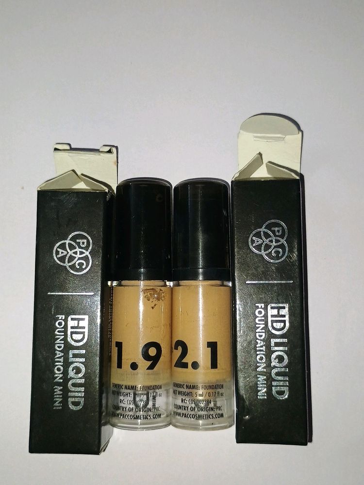 PAC Liquid Foundation ( Combo Shades)