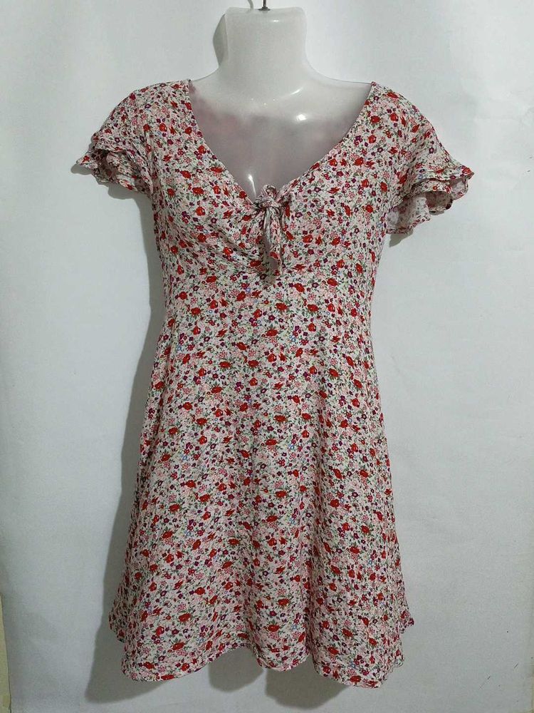 CUTE FLOWER PRINTED FROCK