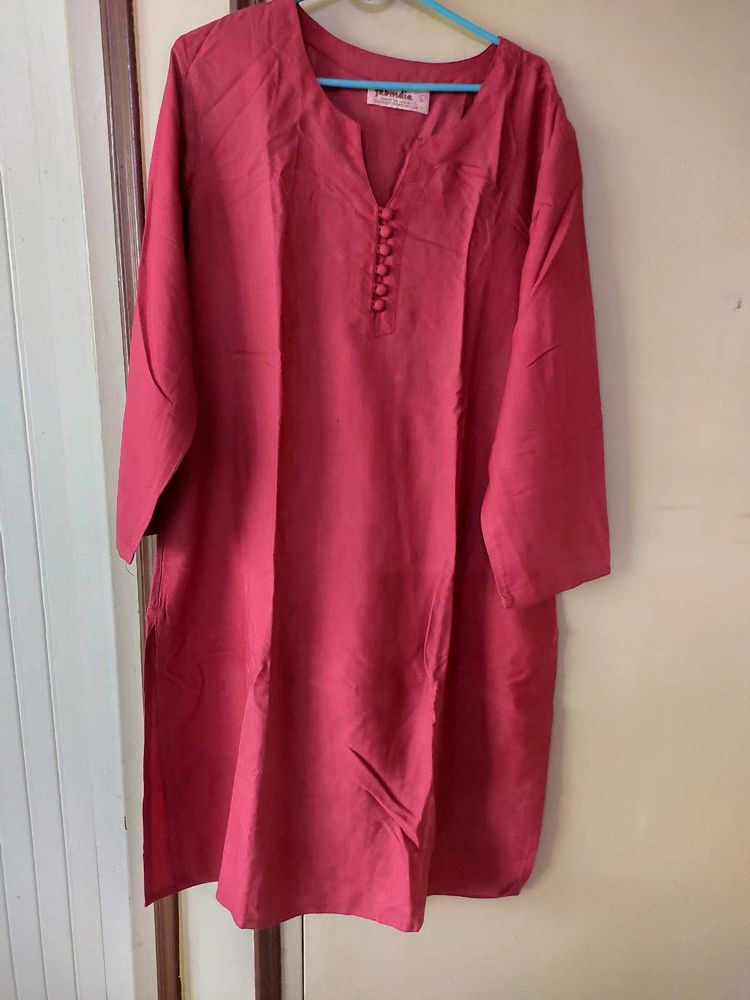 Fabindia Red Ladies Kurta