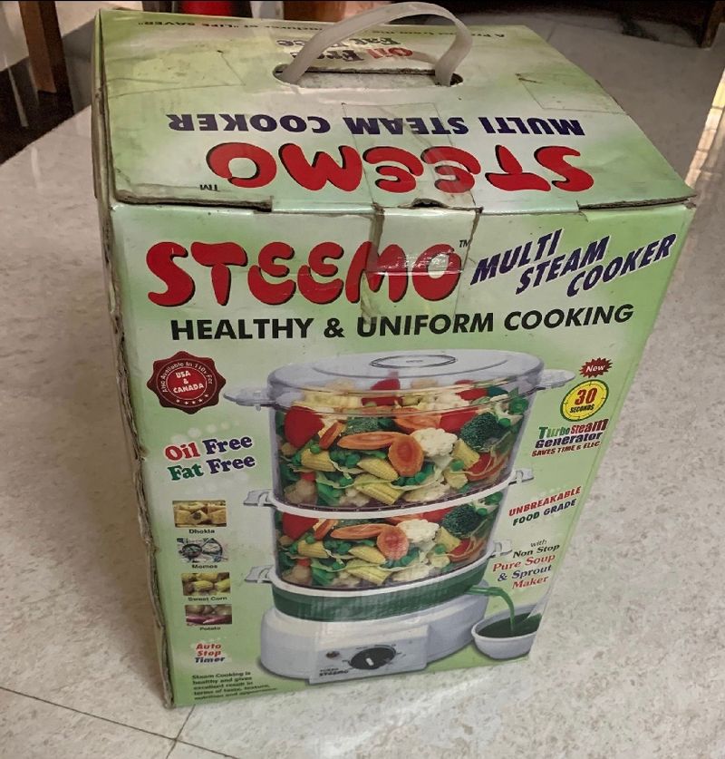 🆕STEEMO MULTI STEAM COOKER