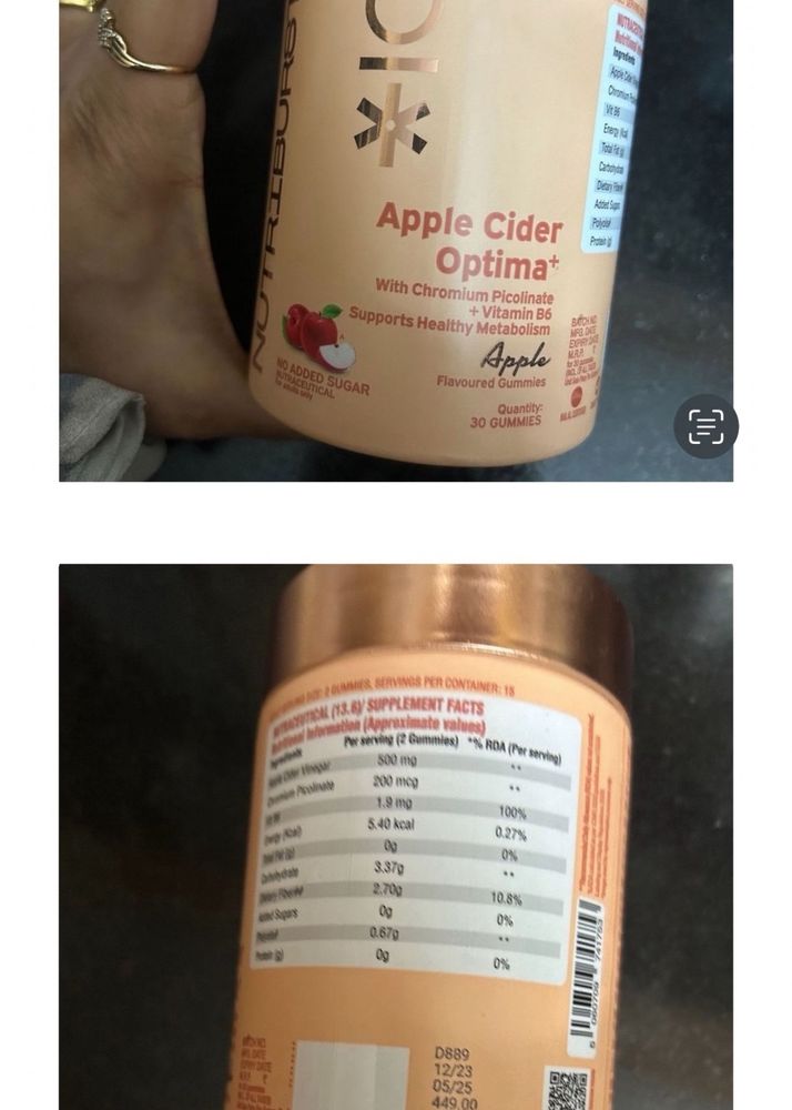 Weight Management Apple Cidar Gummies