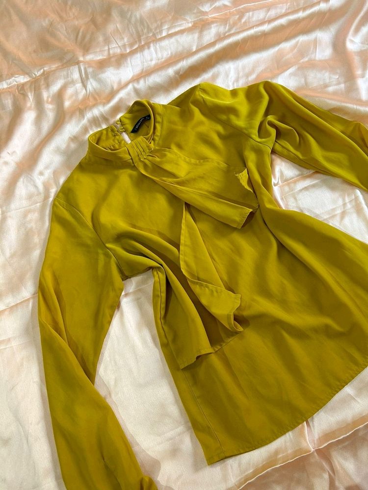 Scullers Mustard Top (Full Sleeve) New Piece