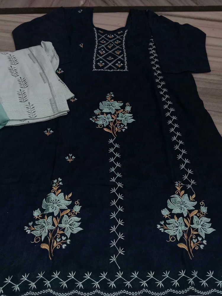 42 Size Salwar Suit With Duptta