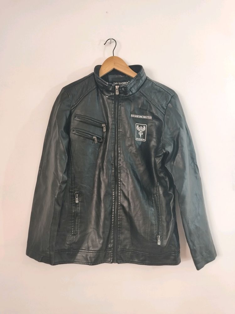 Black Leather Jacket ( Women)