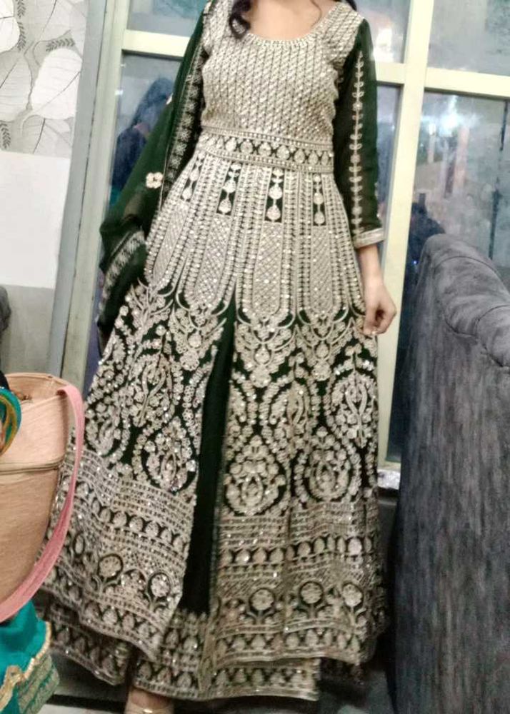 Heavy Embroidered Gown