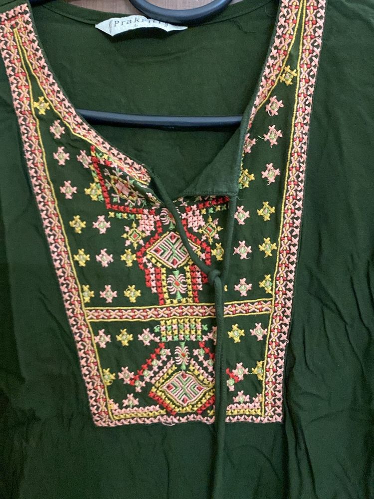 New Diwali Wear Embroided Top