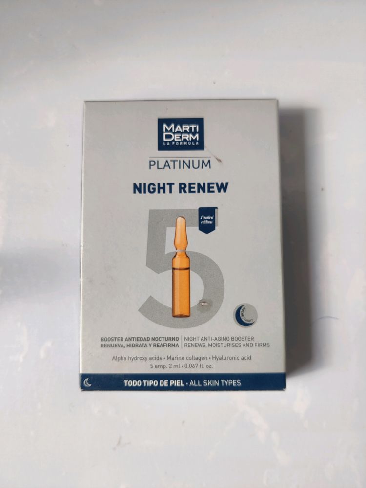 Martiderm Night Renew Serum - Skin Care