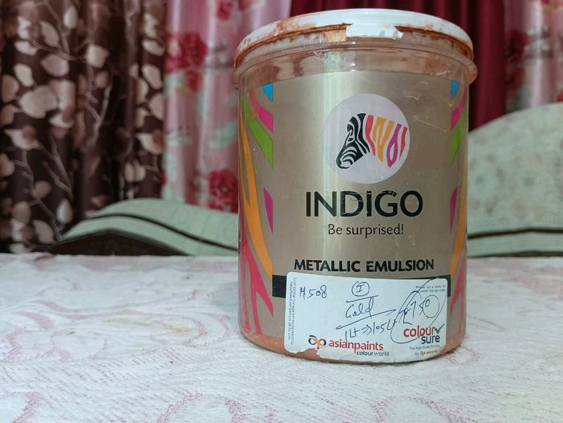 Indio Brand Paint Golden Colour