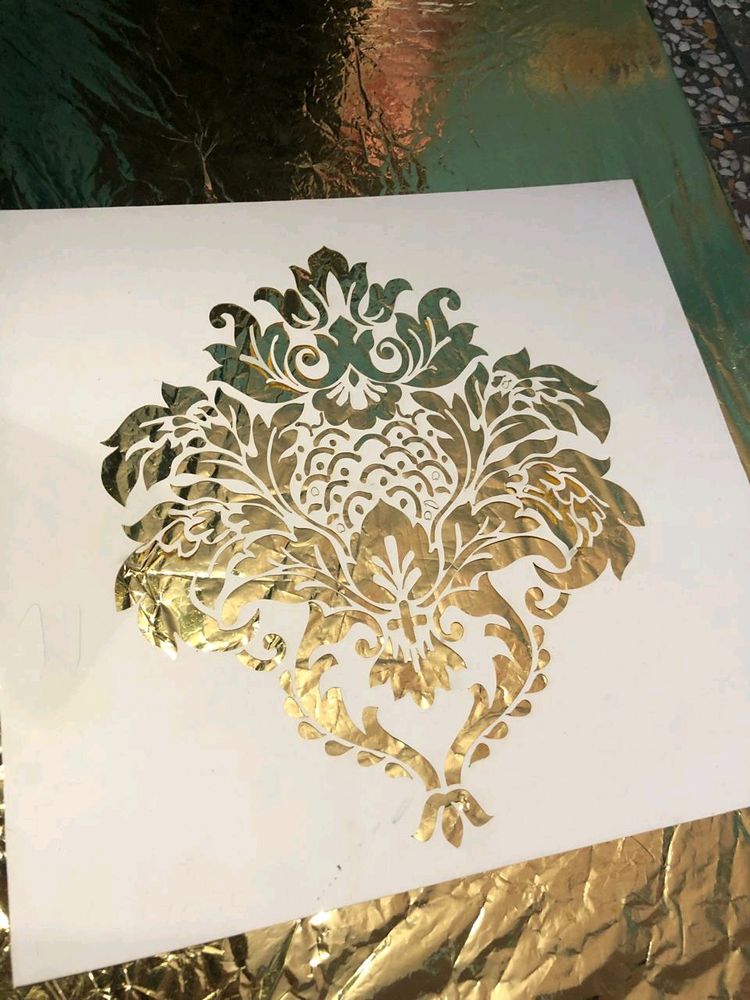 Unique Mandala Wall Stencils Design