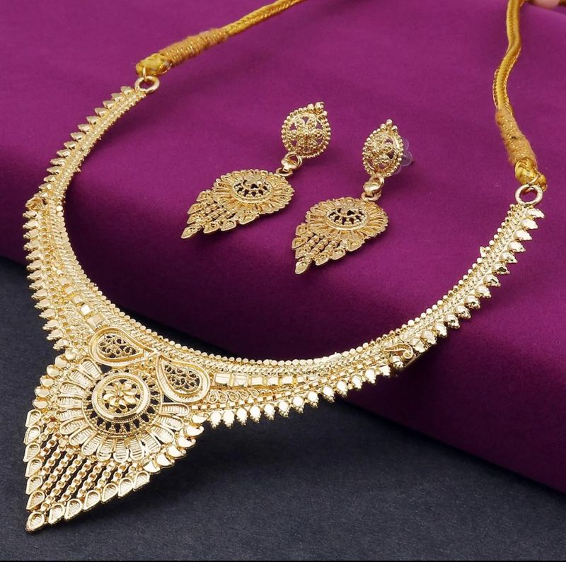 Choker Necklace Set for Women